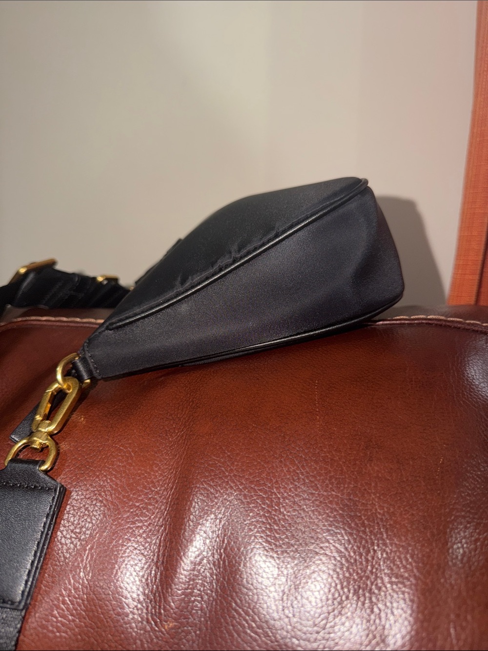 ‼️Tory Burch Black Nylon Crossbody Bag - Picture 7 of 12